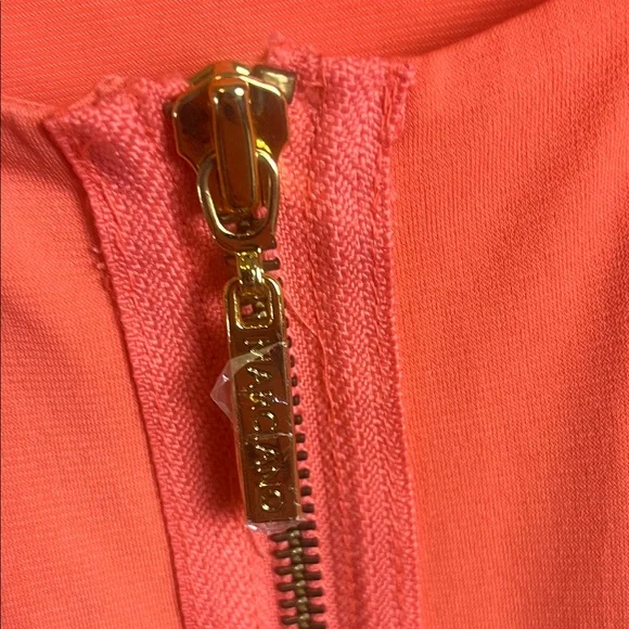 Marciano Elegant Orange Sleeveless Dress - Picture 5 of 6